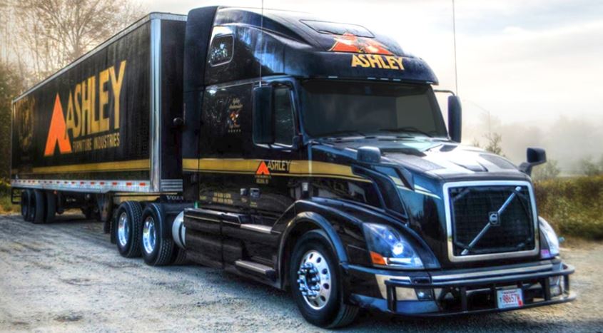 ashley distribution services / ashley furniture | truckers