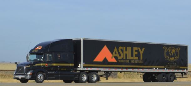 ashley distribution services / ashley furniture | truckers