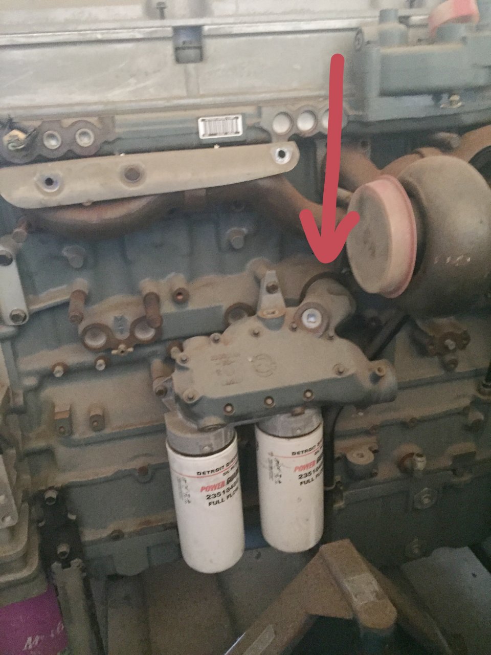 Need to install Detroit block heater Trucking