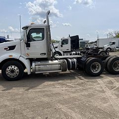 2019 White Double Stack Peterbilt 567