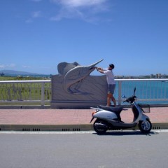 Scooting around Ishigaki, Japan.  A small island south of Okinawa.  This place is awesome!