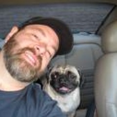 Me and my PUG Zoe.