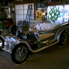 Inside Dave's shop