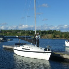 Docked in Thessalon, Ontario