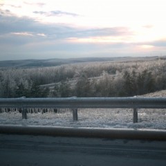 ICE STORM IN THE POCONO MOUNTIANS