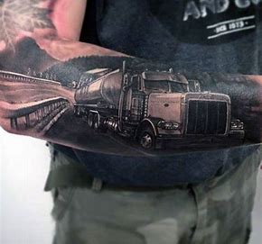 Heavy equipment operator tattoos