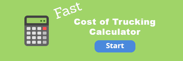 Quickly calculate cost per mile of a commercial truck