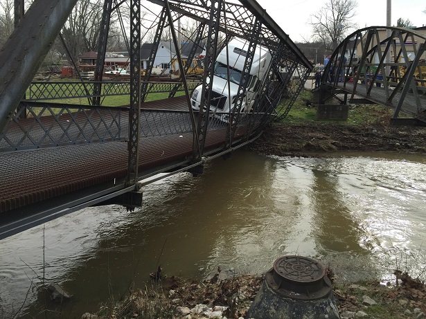 Trucker Destroys Bridge After Not Knowing What A ‘Ton’ Is