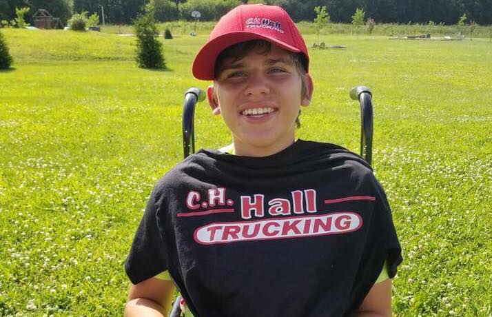 182 Truckers Surprise Boy With Disabilities On His 16th Birthday