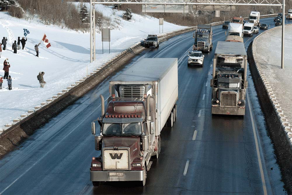 Global Support Grows For Canada Trucker Freedom Convoy