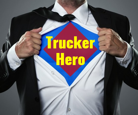 Hero Trucker Saves Diapered Child Who Ran Across Highway TWICE