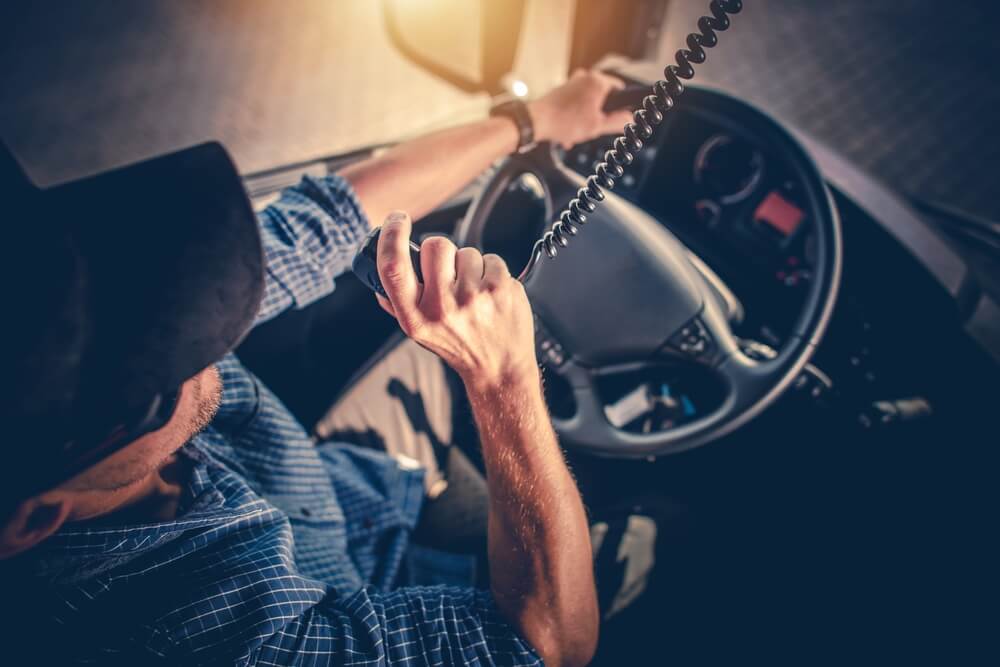 Driver on CB Radio