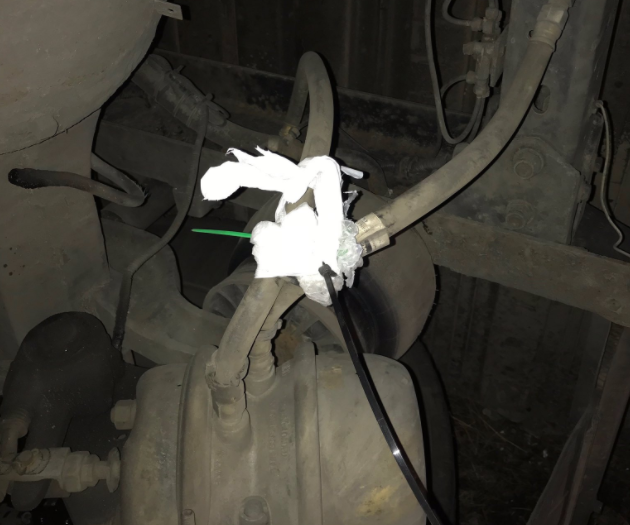 Brake Lines Held Together By Plastic Bags “May Have” Contributed To Crash